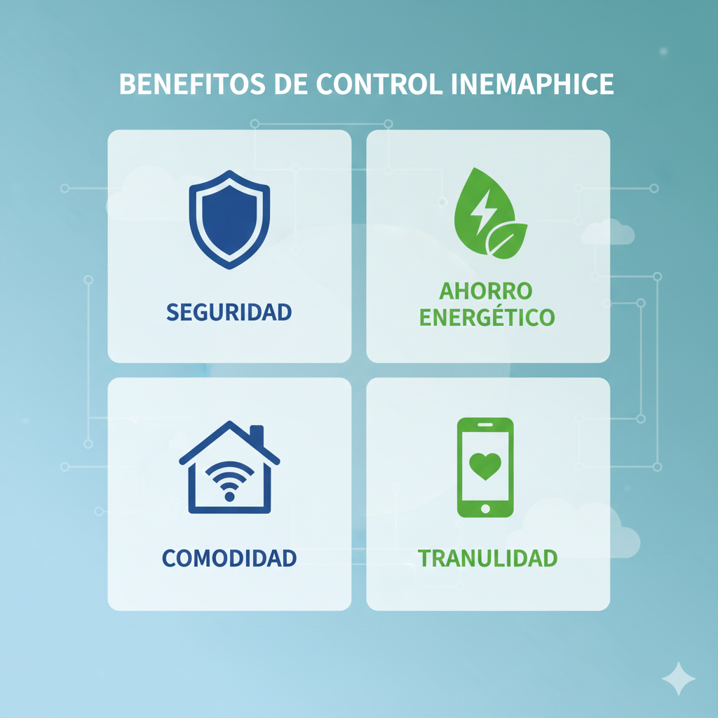 beneficios control remoto casa seguridad energia comodidad