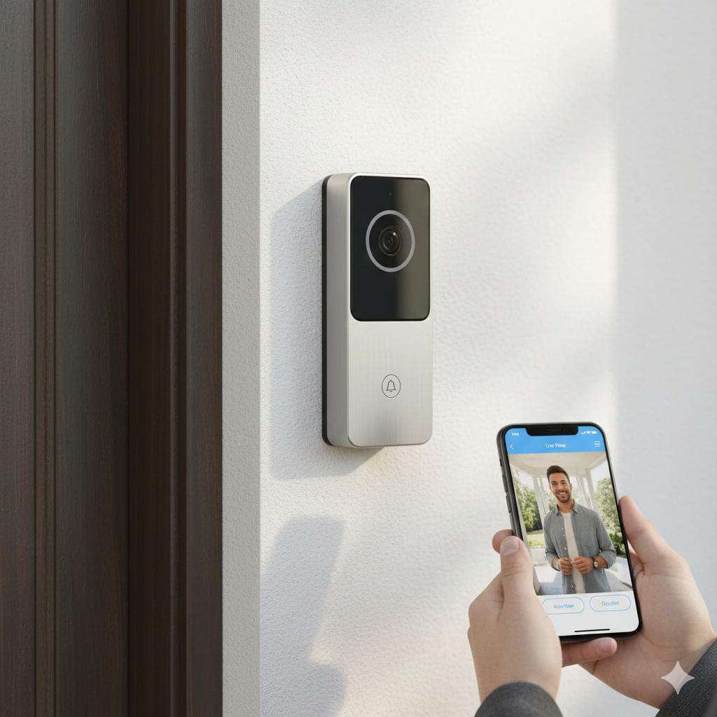 timbre con camara videoportero wifi inteligente